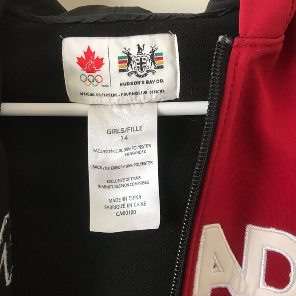 Youth team Canada Vancouver Olympic soft shell Jacket - Picture 3 of 3